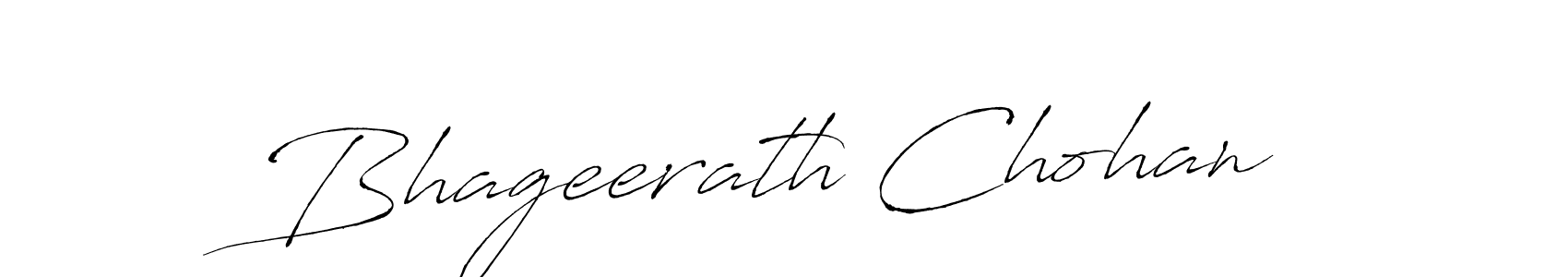 Bhageerath Chohan stylish signature style. Best Handwritten Sign (Antro_Vectra) for my name. Handwritten Signature Collection Ideas for my name Bhageerath Chohan. Bhageerath Chohan signature style 6 images and pictures png