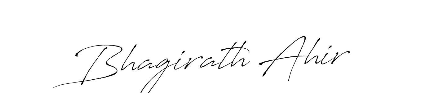 You should practise on your own different ways (Antro_Vectra) to write your name (Bhagirath Ahir) in signature. don't let someone else do it for you. Bhagirath Ahir signature style 6 images and pictures png