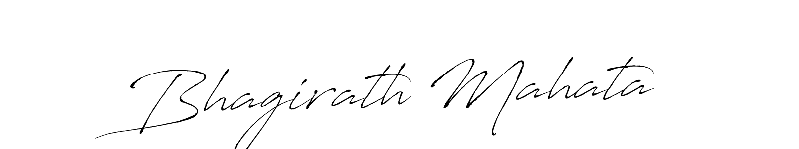 Bhagirath Mahata stylish signature style. Best Handwritten Sign (Antro_Vectra) for my name. Handwritten Signature Collection Ideas for my name Bhagirath Mahata. Bhagirath Mahata signature style 6 images and pictures png