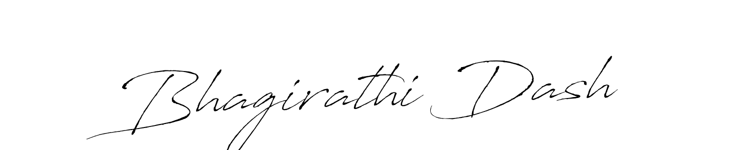 How to make Bhagirathi Dash name signature. Use Antro_Vectra style for creating short signs online. This is the latest handwritten sign. Bhagirathi Dash signature style 6 images and pictures png