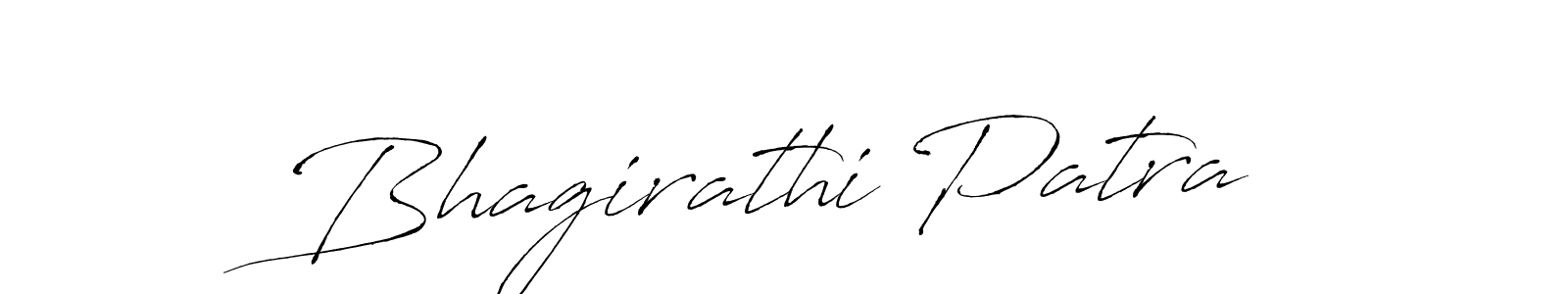 Create a beautiful signature design for name Bhagirathi Patra. With this signature (Antro_Vectra) fonts, you can make a handwritten signature for free. Bhagirathi Patra signature style 6 images and pictures png
