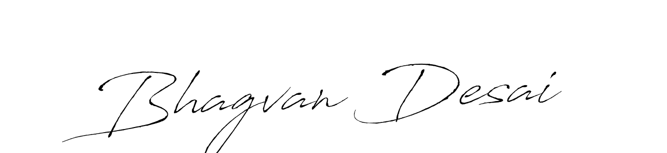 How to make Bhagvan Desai signature? Antro_Vectra is a professional autograph style. Create handwritten signature for Bhagvan Desai name. Bhagvan Desai signature style 6 images and pictures png