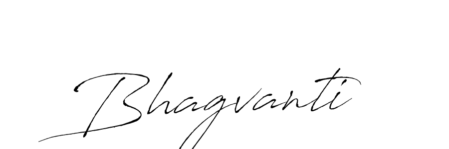 Bhagvanti stylish signature style. Best Handwritten Sign (Antro_Vectra) for my name. Handwritten Signature Collection Ideas for my name Bhagvanti. Bhagvanti signature style 6 images and pictures png