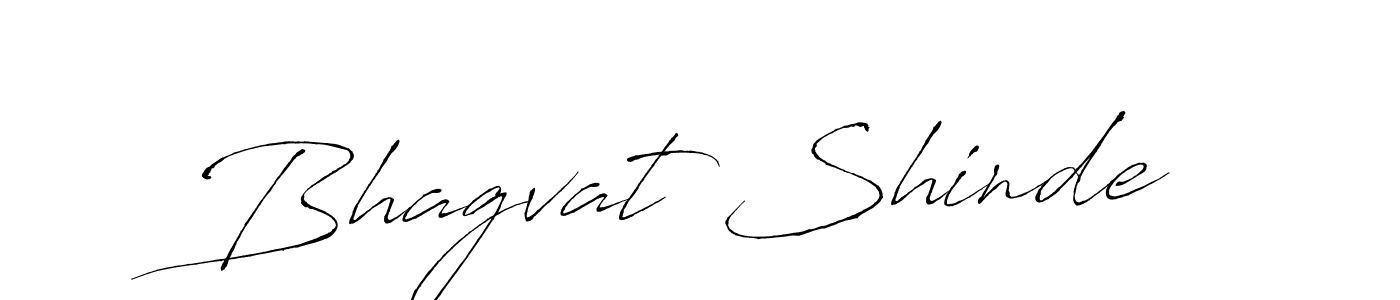 How to make Bhagvat Shinde name signature. Use Antro_Vectra style for creating short signs online. This is the latest handwritten sign. Bhagvat Shinde signature style 6 images and pictures png
