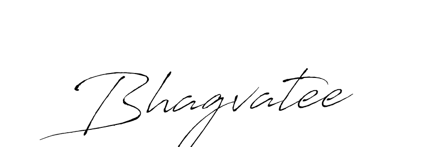 How to make Bhagvatee name signature. Use Antro_Vectra style for creating short signs online. This is the latest handwritten sign. Bhagvatee signature style 6 images and pictures png