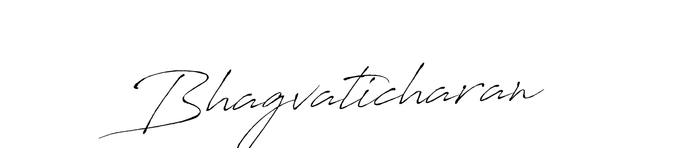 Bhagvaticharan stylish signature style. Best Handwritten Sign (Antro_Vectra) for my name. Handwritten Signature Collection Ideas for my name Bhagvaticharan. Bhagvaticharan signature style 6 images and pictures png