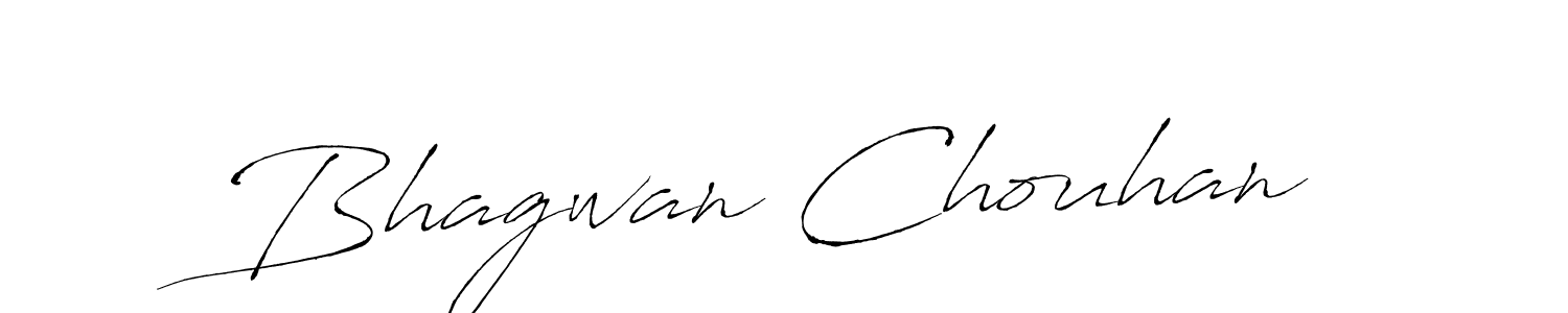 How to make Bhagwan Chouhan name signature. Use Antro_Vectra style for creating short signs online. This is the latest handwritten sign. Bhagwan Chouhan signature style 6 images and pictures png