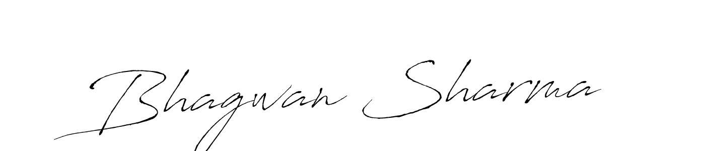 How to make Bhagwan Sharma signature? Antro_Vectra is a professional autograph style. Create handwritten signature for Bhagwan Sharma name. Bhagwan Sharma signature style 6 images and pictures png