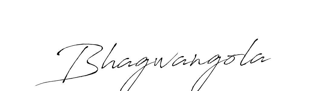 Create a beautiful signature design for name Bhagwangola. With this signature (Antro_Vectra) fonts, you can make a handwritten signature for free. Bhagwangola signature style 6 images and pictures png