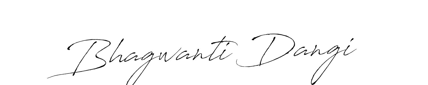 The best way (Antro_Vectra) to make a short signature is to pick only two or three words in your name. The name Bhagwanti Dangi include a total of six letters. For converting this name. Bhagwanti Dangi signature style 6 images and pictures png