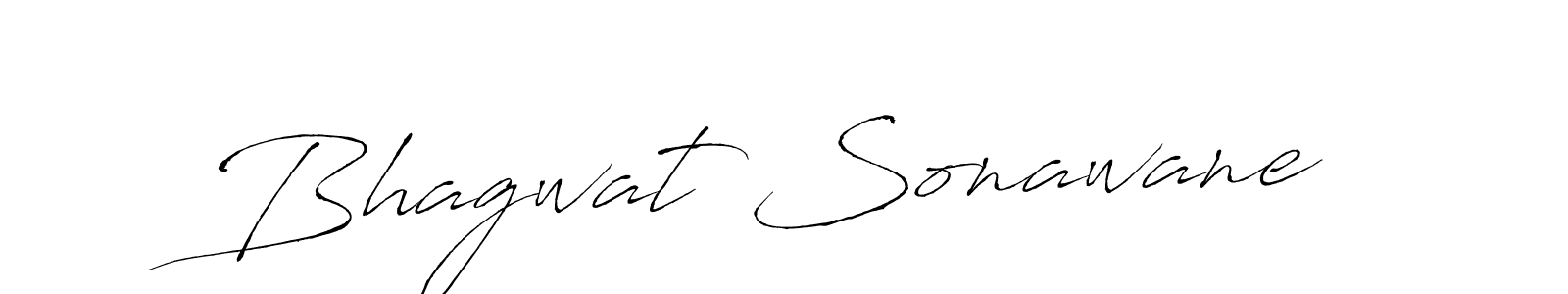 Create a beautiful signature design for name Bhagwat Sonawane. With this signature (Antro_Vectra) fonts, you can make a handwritten signature for free. Bhagwat Sonawane signature style 6 images and pictures png