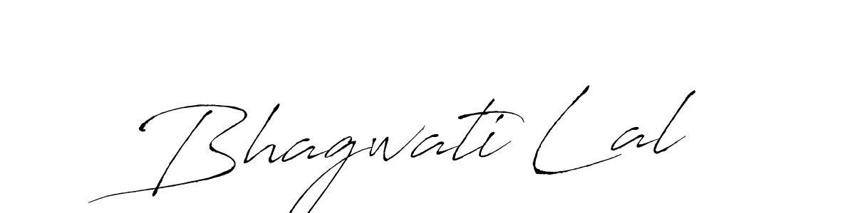 Create a beautiful signature design for name Bhagwati Lal. With this signature (Antro_Vectra) fonts, you can make a handwritten signature for free. Bhagwati Lal signature style 6 images and pictures png