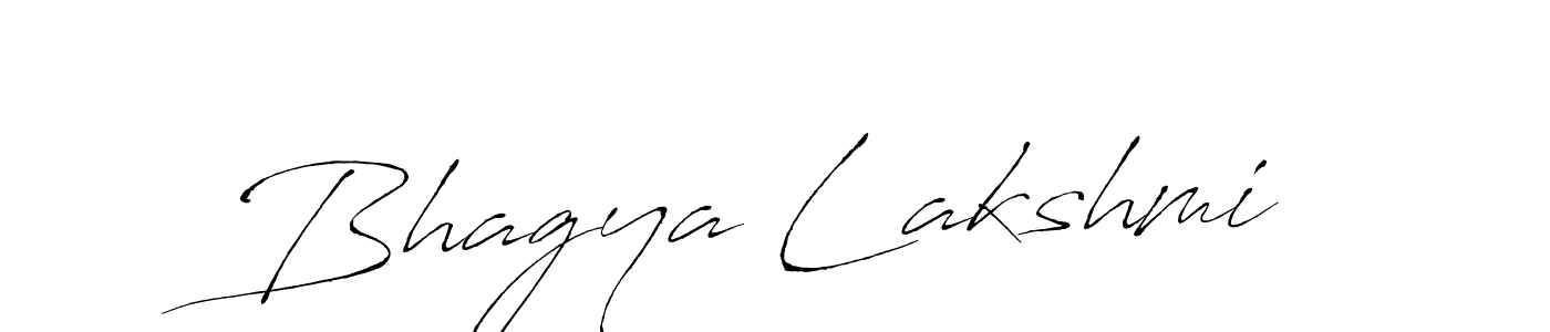 Use a signature maker to create a handwritten signature online. With this signature software, you can design (Antro_Vectra) your own signature for name Bhagya Lakshmi. Bhagya Lakshmi signature style 6 images and pictures png