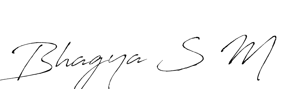 Make a short Bhagya S M signature style. Manage your documents anywhere anytime using Antro_Vectra. Create and add eSignatures, submit forms, share and send files easily. Bhagya S M signature style 6 images and pictures png