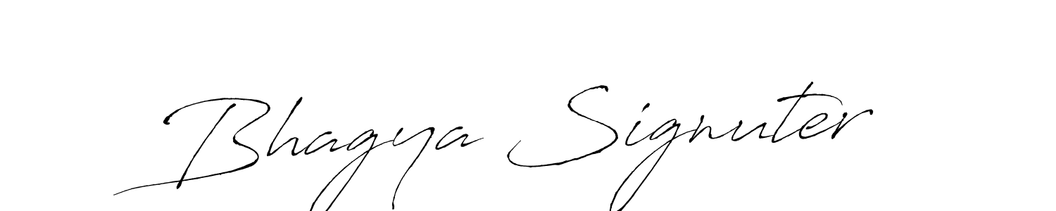 How to Draw Bhagya Signuter signature style? Antro_Vectra is a latest design signature styles for name Bhagya Signuter. Bhagya Signuter signature style 6 images and pictures png