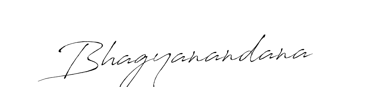 Use a signature maker to create a handwritten signature online. With this signature software, you can design (Antro_Vectra) your own signature for name Bhagyanandana. Bhagyanandana signature style 6 images and pictures png