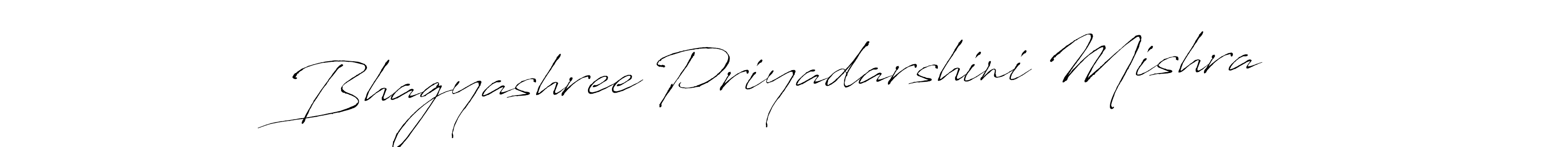 How to make Bhagyashree Priyadarshini Mishra name signature. Use Antro_Vectra style for creating short signs online. This is the latest handwritten sign. Bhagyashree Priyadarshini Mishra signature style 6 images and pictures png