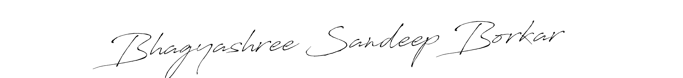 Create a beautiful signature design for name Bhagyashree Sandeep Borkar. With this signature (Antro_Vectra) fonts, you can make a handwritten signature for free. Bhagyashree Sandeep Borkar signature style 6 images and pictures png