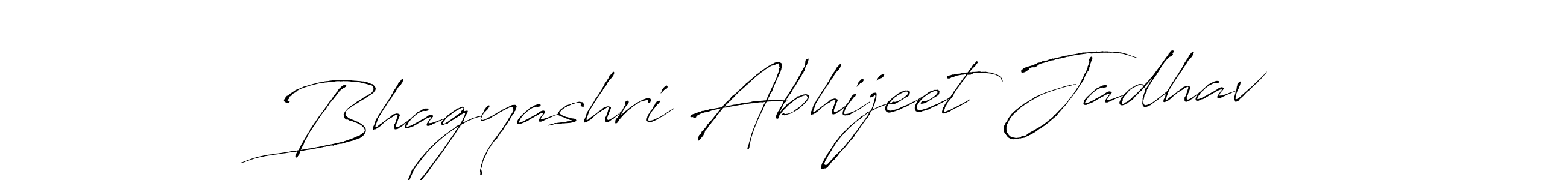 Also we have Bhagyashri Abhijeet Jadhav name is the best signature style. Create professional handwritten signature collection using Antro_Vectra autograph style. Bhagyashri Abhijeet Jadhav signature style 6 images and pictures png