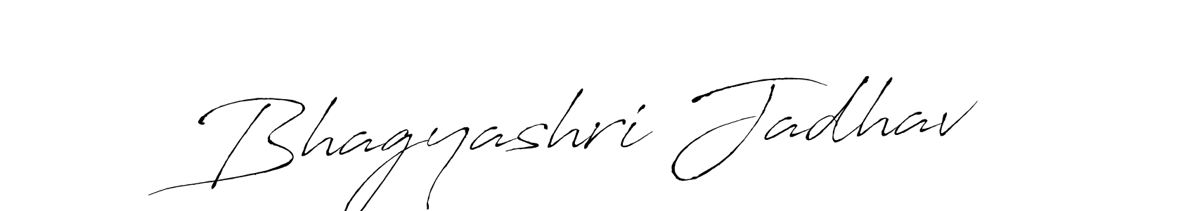 Design your own signature with our free online signature maker. With this signature software, you can create a handwritten (Antro_Vectra) signature for name Bhagyashri Jadhav. Bhagyashri Jadhav signature style 6 images and pictures png