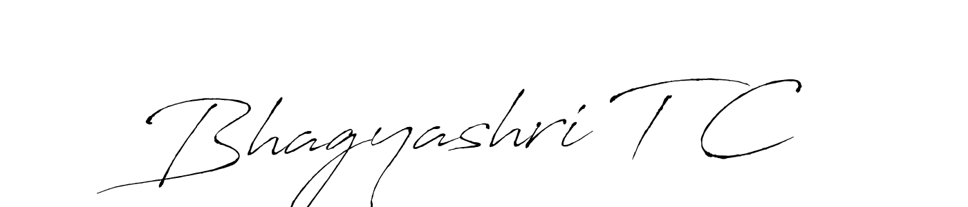 It looks lik you need a new signature style for name Bhagyashri T C. Design unique handwritten (Antro_Vectra) signature with our free signature maker in just a few clicks. Bhagyashri T C signature style 6 images and pictures png