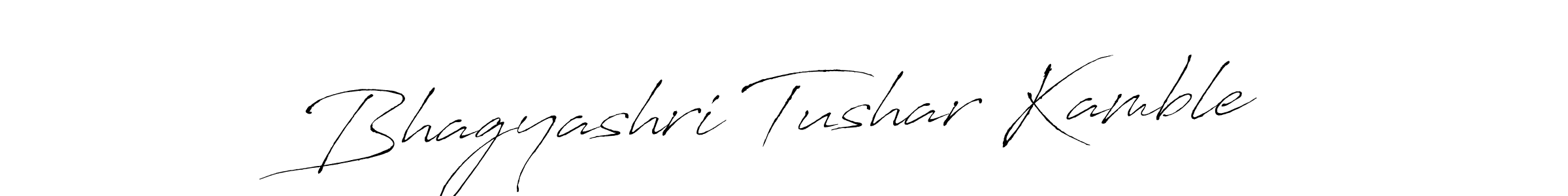 Also we have Bhagyashri Tushar Kamble name is the best signature style. Create professional handwritten signature collection using Antro_Vectra autograph style. Bhagyashri Tushar Kamble signature style 6 images and pictures png