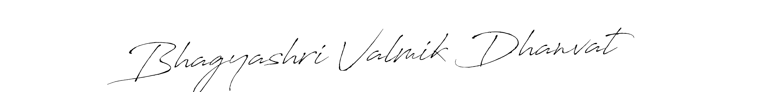 Also You can easily find your signature by using the search form. We will create Bhagyashri Valmik Dhanvat name handwritten signature images for you free of cost using Antro_Vectra sign style. Bhagyashri Valmik Dhanvat signature style 6 images and pictures png