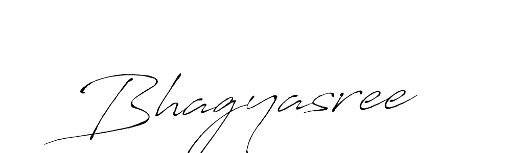 How to make Bhagyasree signature? Antro_Vectra is a professional autograph style. Create handwritten signature for Bhagyasree name. Bhagyasree signature style 6 images and pictures png