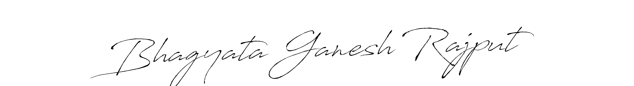 It looks lik you need a new signature style for name Bhagyata Ganesh Rajput. Design unique handwritten (Antro_Vectra) signature with our free signature maker in just a few clicks. Bhagyata Ganesh Rajput signature style 6 images and pictures png