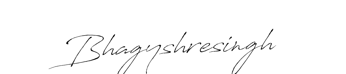 How to make Bhagyshresingh signature? Antro_Vectra is a professional autograph style. Create handwritten signature for Bhagyshresingh name. Bhagyshresingh signature style 6 images and pictures png