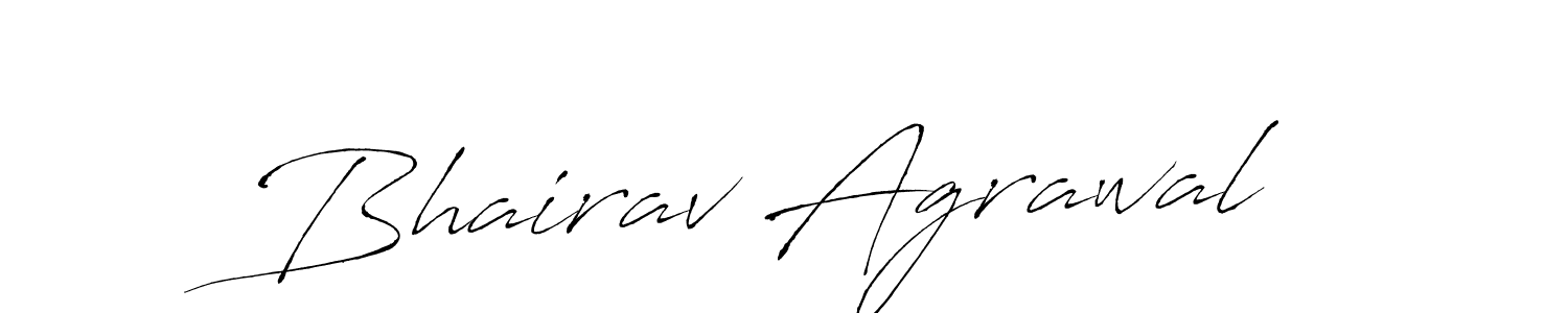 Also we have Bhairav Agrawal name is the best signature style. Create professional handwritten signature collection using Antro_Vectra autograph style. Bhairav Agrawal signature style 6 images and pictures png