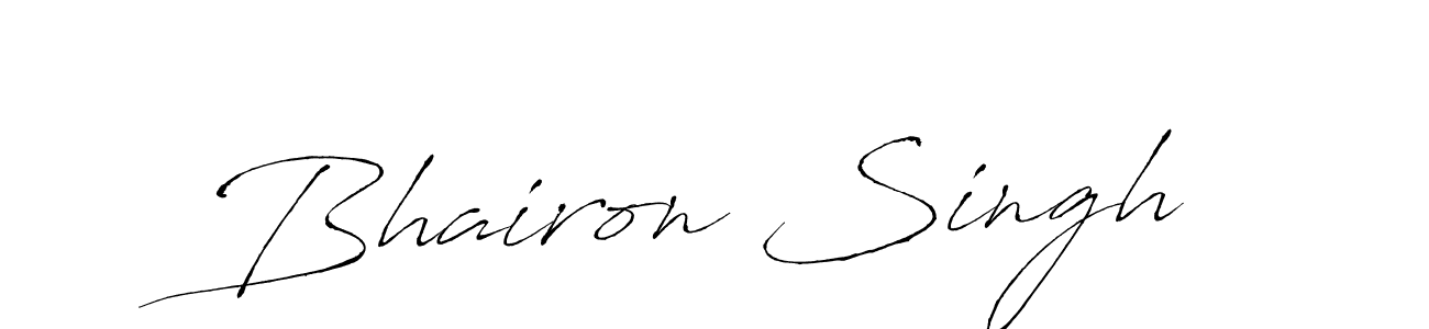 Antro_Vectra is a professional signature style that is perfect for those who want to add a touch of class to their signature. It is also a great choice for those who want to make their signature more unique. Get Bhairon Singh name to fancy signature for free. Bhairon Singh signature style 6 images and pictures png