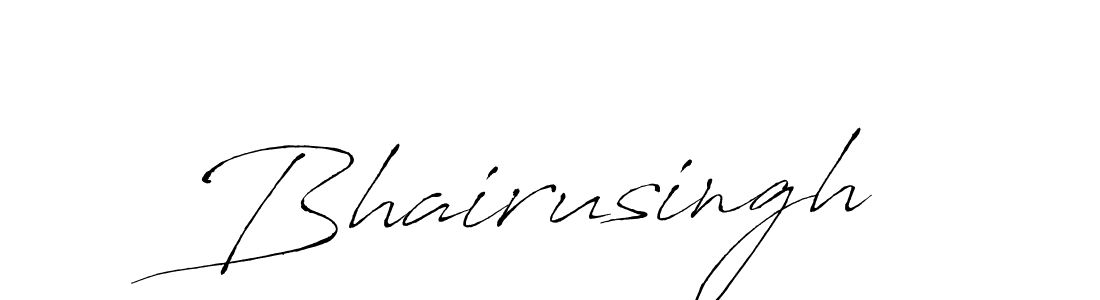 Make a beautiful signature design for name Bhairusingh. With this signature (Antro_Vectra) style, you can create a handwritten signature for free. Bhairusingh signature style 6 images and pictures png