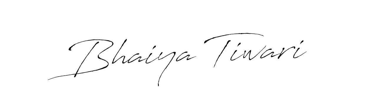 Also we have Bhaiya Tiwari name is the best signature style. Create professional handwritten signature collection using Antro_Vectra autograph style. Bhaiya Tiwari signature style 6 images and pictures png