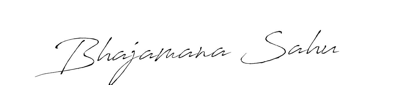How to make Bhajamana Sahu signature? Antro_Vectra is a professional autograph style. Create handwritten signature for Bhajamana Sahu name. Bhajamana Sahu signature style 6 images and pictures png