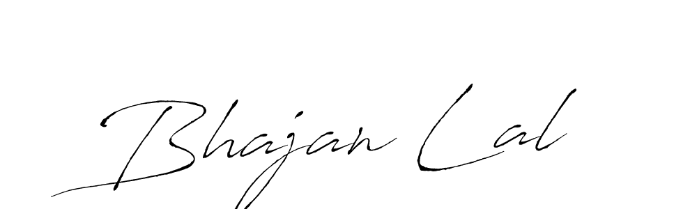 Create a beautiful signature design for name Bhajan Lal. With this signature (Antro_Vectra) fonts, you can make a handwritten signature for free. Bhajan Lal signature style 6 images and pictures png