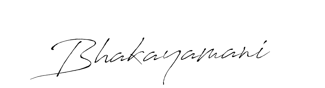 How to make Bhakayamani name signature. Use Antro_Vectra style for creating short signs online. This is the latest handwritten sign. Bhakayamani signature style 6 images and pictures png