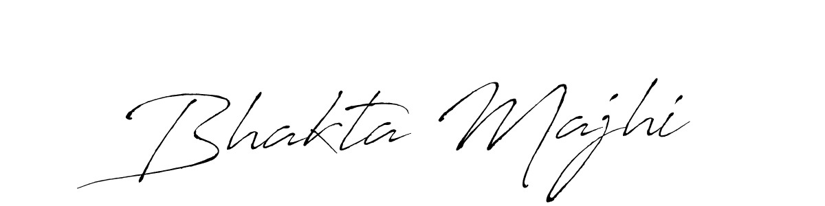 How to make Bhakta Majhi name signature. Use Antro_Vectra style for creating short signs online. This is the latest handwritten sign. Bhakta Majhi signature style 6 images and pictures png