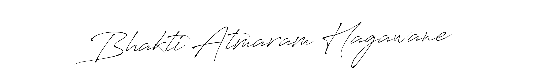 Bhakti Atmaram Hagawane stylish signature style. Best Handwritten Sign (Antro_Vectra) for my name. Handwritten Signature Collection Ideas for my name Bhakti Atmaram Hagawane. Bhakti Atmaram Hagawane signature style 6 images and pictures png