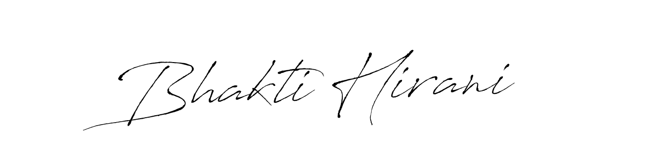 Use a signature maker to create a handwritten signature online. With this signature software, you can design (Antro_Vectra) your own signature for name Bhakti Hirani. Bhakti Hirani signature style 6 images and pictures png