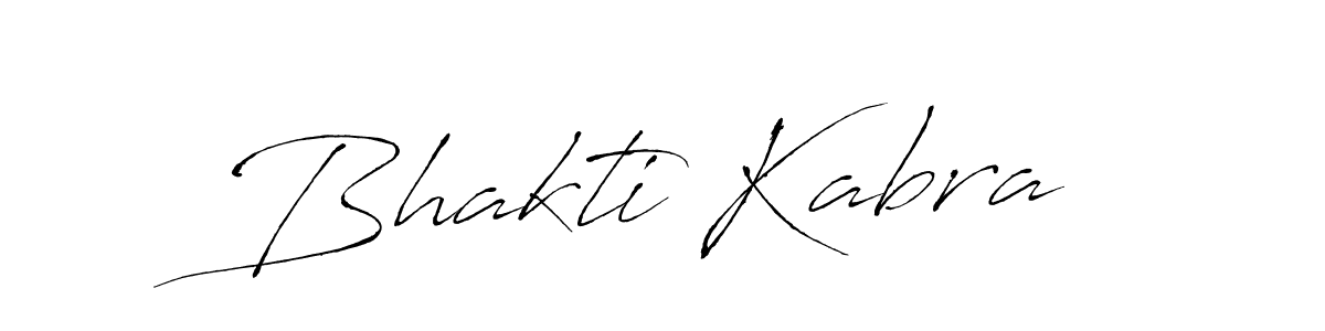 How to make Bhakti Kabra signature? Antro_Vectra is a professional autograph style. Create handwritten signature for Bhakti Kabra name. Bhakti Kabra signature style 6 images and pictures png