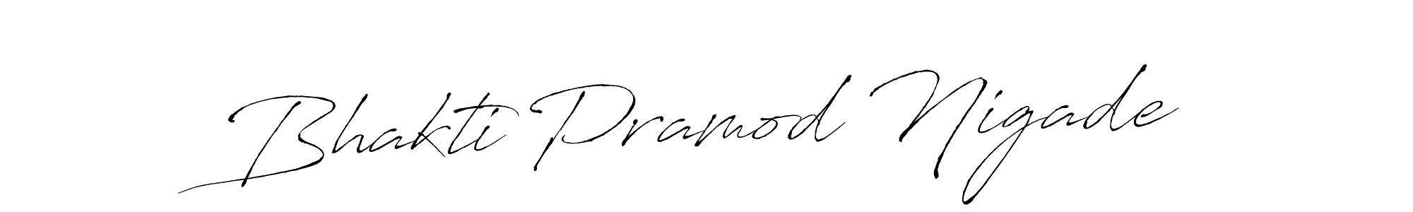 Once you've used our free online signature maker to create your best signature Antro_Vectra style, it's time to enjoy all of the benefits that Bhakti Pramod Nigade name signing documents. Bhakti Pramod Nigade signature style 6 images and pictures png