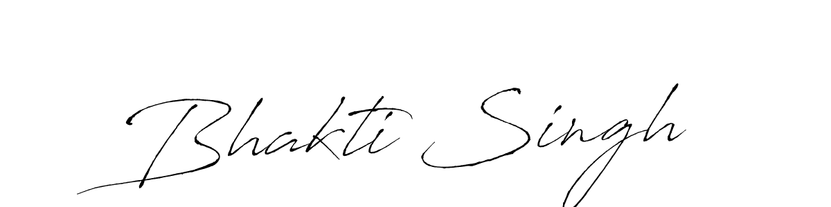 You should practise on your own different ways (Antro_Vectra) to write your name (Bhakti Singh) in signature. don't let someone else do it for you. Bhakti Singh signature style 6 images and pictures png