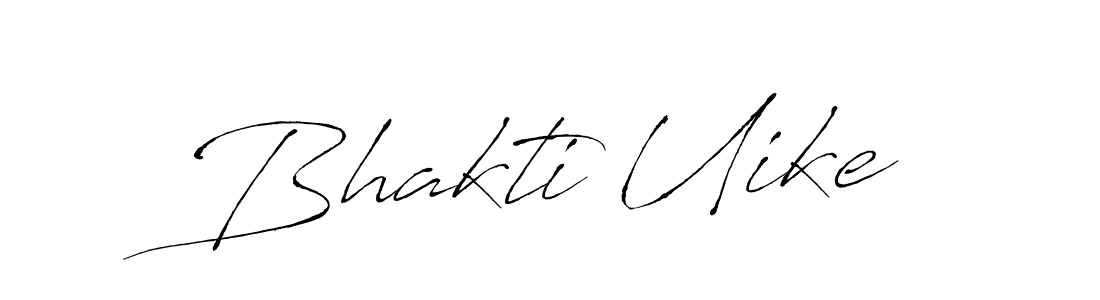 This is the best signature style for the Bhakti Uike name. Also you like these signature font (Antro_Vectra). Mix name signature. Bhakti Uike signature style 6 images and pictures png