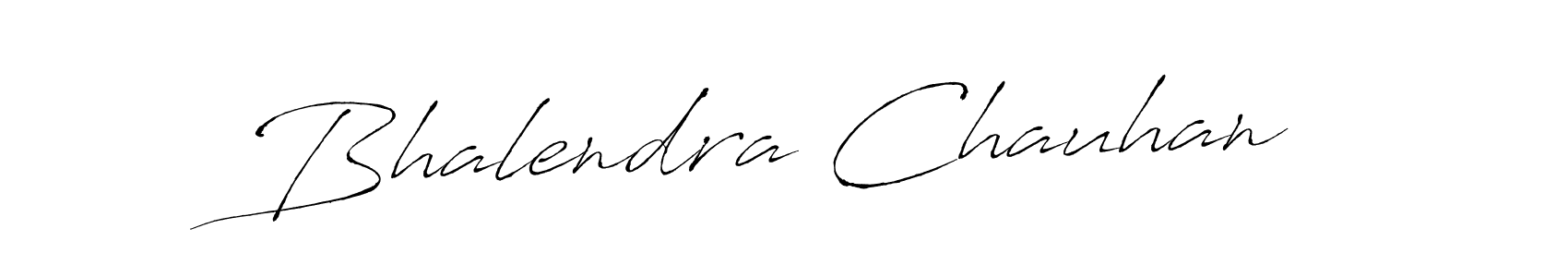 How to make Bhalendra Chauhan name signature. Use Antro_Vectra style for creating short signs online. This is the latest handwritten sign. Bhalendra Chauhan signature style 6 images and pictures png