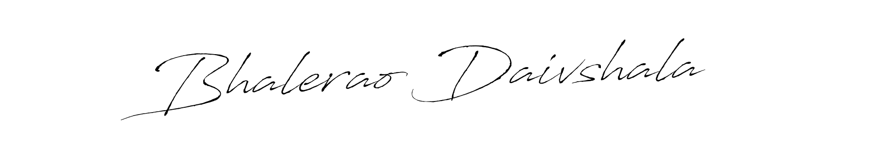 Create a beautiful signature design for name Bhalerao Daivshala. With this signature (Antro_Vectra) fonts, you can make a handwritten signature for free. Bhalerao Daivshala signature style 6 images and pictures png