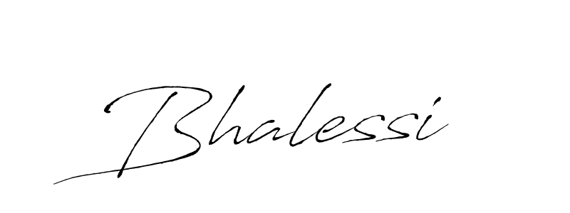 Design your own signature with our free online signature maker. With this signature software, you can create a handwritten (Antro_Vectra) signature for name Bhalessi. Bhalessi signature style 6 images and pictures png