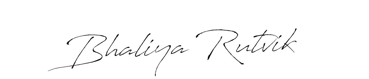 Use a signature maker to create a handwritten signature online. With this signature software, you can design (Antro_Vectra) your own signature for name Bhaliya Rutvik. Bhaliya Rutvik signature style 6 images and pictures png