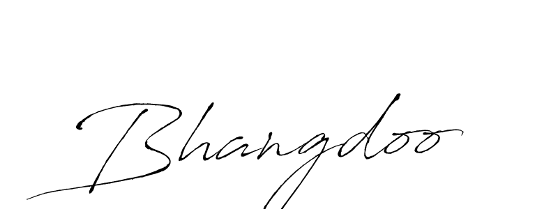 Once you've used our free online signature maker to create your best signature Antro_Vectra style, it's time to enjoy all of the benefits that Bhangdoo name signing documents. Bhangdoo signature style 6 images and pictures png