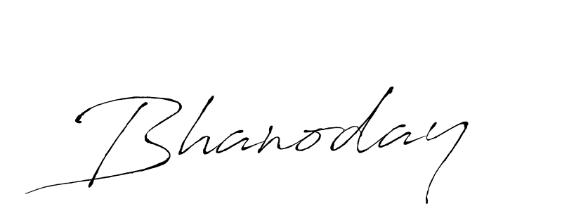 Bhanoday stylish signature style. Best Handwritten Sign (Antro_Vectra) for my name. Handwritten Signature Collection Ideas for my name Bhanoday. Bhanoday signature style 6 images and pictures png